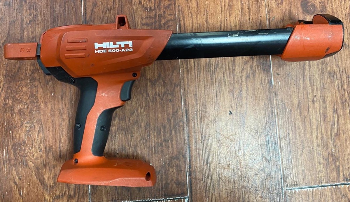HILTI HDE 500-A22 CORDLESS ADHESIVE DISPENSER (TOOL-ONLY HILTI HDE 500-A22 CORDLESS ADHESIVE DISPENSER (TOOL-ONLY