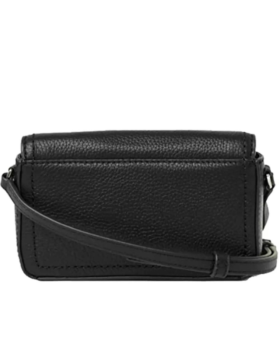 MARC JACOBS H107L01FA21 GROOVE BLACK LEATHER GOLD HARDWARE MINI 