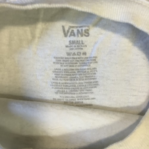 Vans White T-Shirt Youth Small - Picture 3 of 4