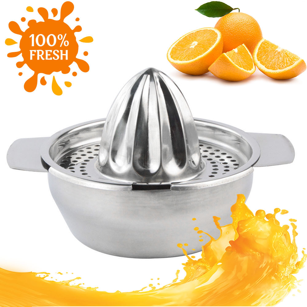 US Stainless Steel Lemon Orange Lime Squeezer Juicer Hand