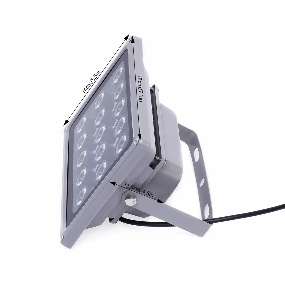 15 LED IR-Illuminator Licht CCTV Nachtsicht Infrarot Strahler Licht DC12V - Bild 3 von 4