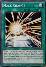 SDHS-DE022 MASK CHANGE COMMON 1.AUFLAGE YuGiOh KARTE