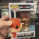 Funko POP! Sheldon Cooper as The Flash #833 DAMAGED BOX SEE PICS