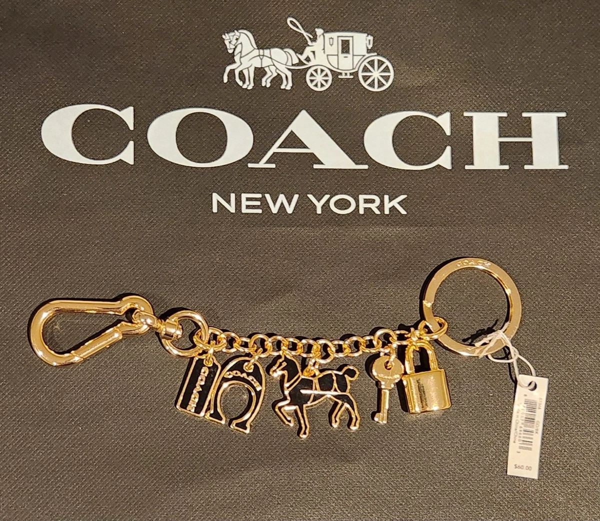 Coach Horse Key Chains, Rings & Finders for Women for sale - eBay