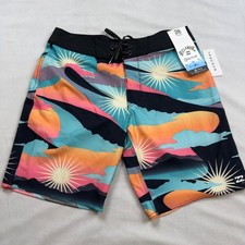 Billabong Sundays Pro Boardshorts Mens 28 Recycler Multi Color Sun Print Swim