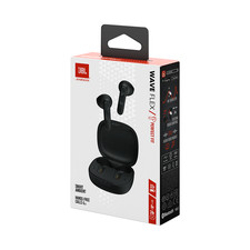 JBL WAVE FLEX TRUE WIRELESS BLUETOOTH 5.2 IN-EAR HEADPHONES EARBUDS IP54 BLACK