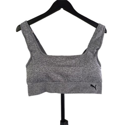 PUMA Seamless Sports Bra Gray XL NWOT