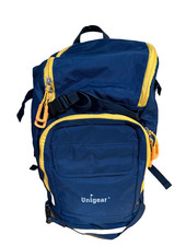 Unigear ski backpack navy blue and yellow. New with tags