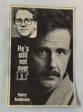 1990 small ABC tv movie ad ~ STEPHEN KING'S IT Harry Anderson