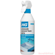 HG Limescale Remover Foam Spray Super Powerful Bathroom & Kitchen Cleaner 500ml