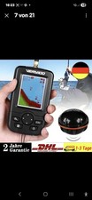 Profi Echolot Fischfinder Sonar Detektor Dot Matrix Tragbare Funk Fischfinder DE