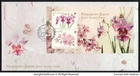 SINGAPORE 2026 JAPAN JOINT ISSUE ORCHID & CHERRY BLOSSOM FIRST DAY COVER M/SHEET