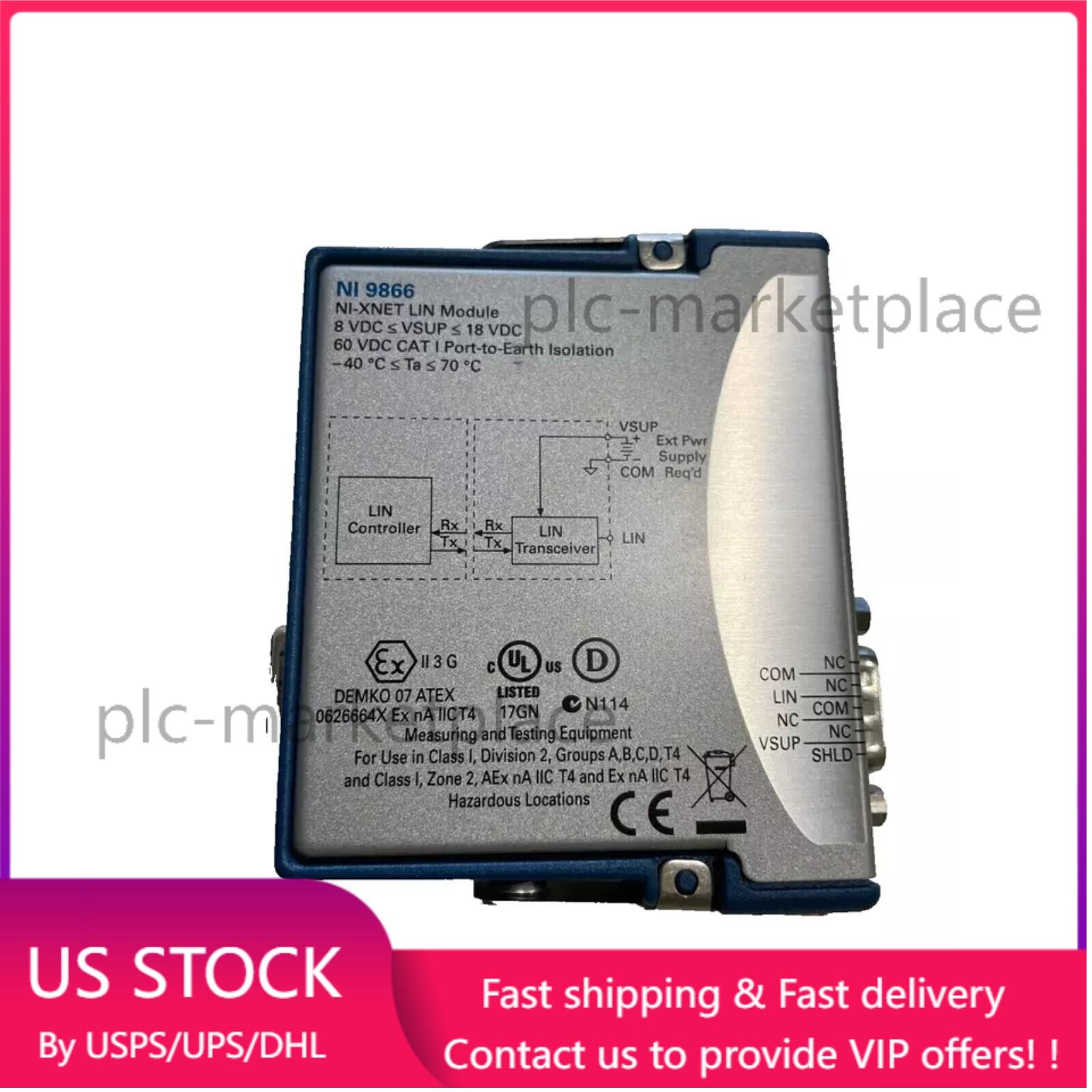 NEW National Instruments NI 9866 NI-9866 FAST SHIPPING