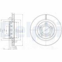 2X Delphi Bremsscheibe BG3525 FüR 4A5 4A2 Audi A6 4D8 100 C4 A8 4D2 D2 Avant V8