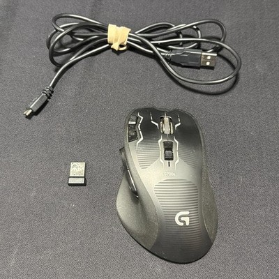 Logitech G700s Wireless Gaming Mouse w/ USB Receiver & Cable Tested 