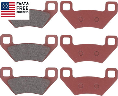 Front & Rear Brake Pads for Arctic Cat 300 366 400 450 500 4X4 Prowler XT 550