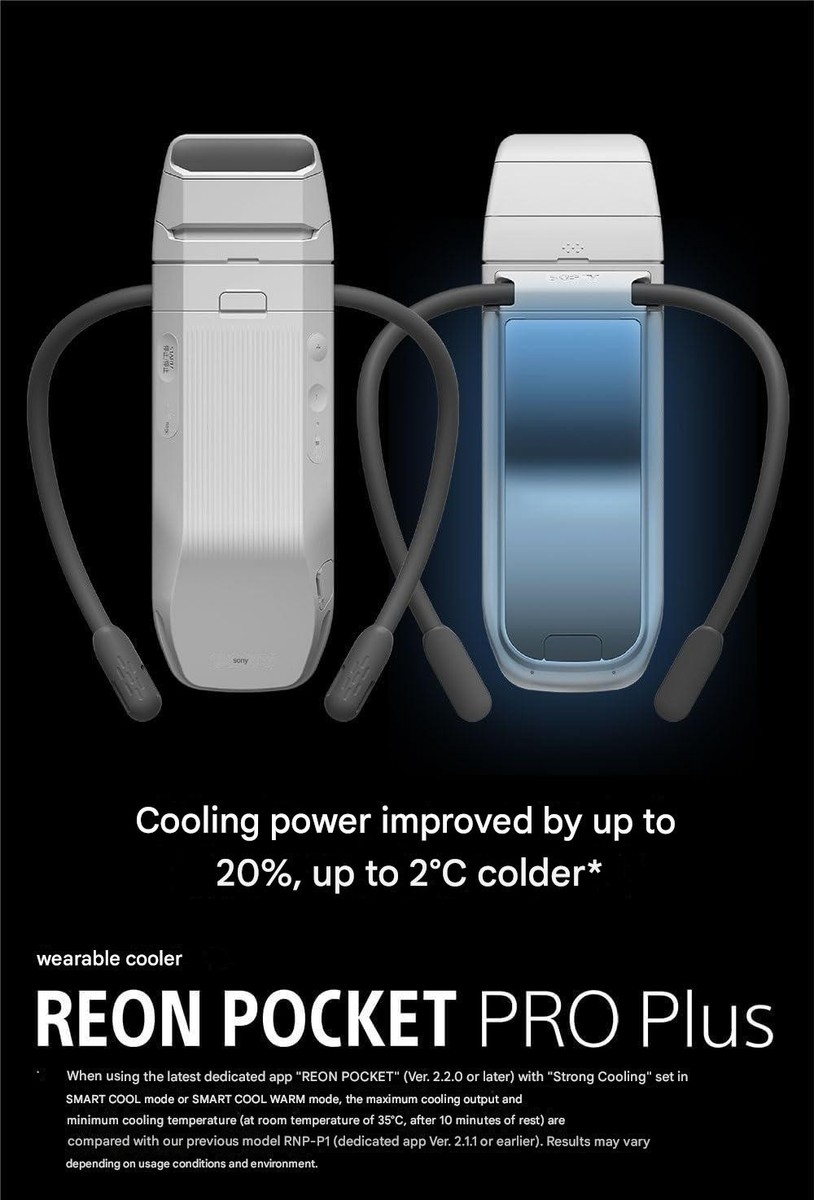 Sony REON POCKET PRO Plus RNPK-P1P 2026 NEW Japan Wearable Cooler