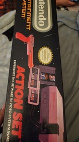  Consola NES Action Set - Con Zapper Naranja Y Juego