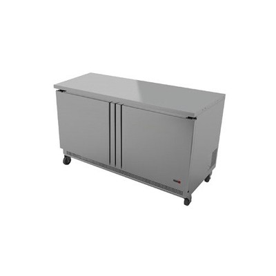 Fagor Refrigeration FWF-48-N 48'' 2-Section Worktop Freezer w/ 2 Doors, 13 cu....