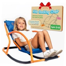Kids Rocking Chair   Sensory Rocker for Kids Ages 3-8   Calming Chair for Kids