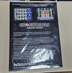 Intellivision Ghostbusters  Ultimate Edition Campaign Supporter Home Brew Sealed