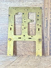 Ingraham (Stamped 12 33) Clock Movement Back Plate (KD2743)