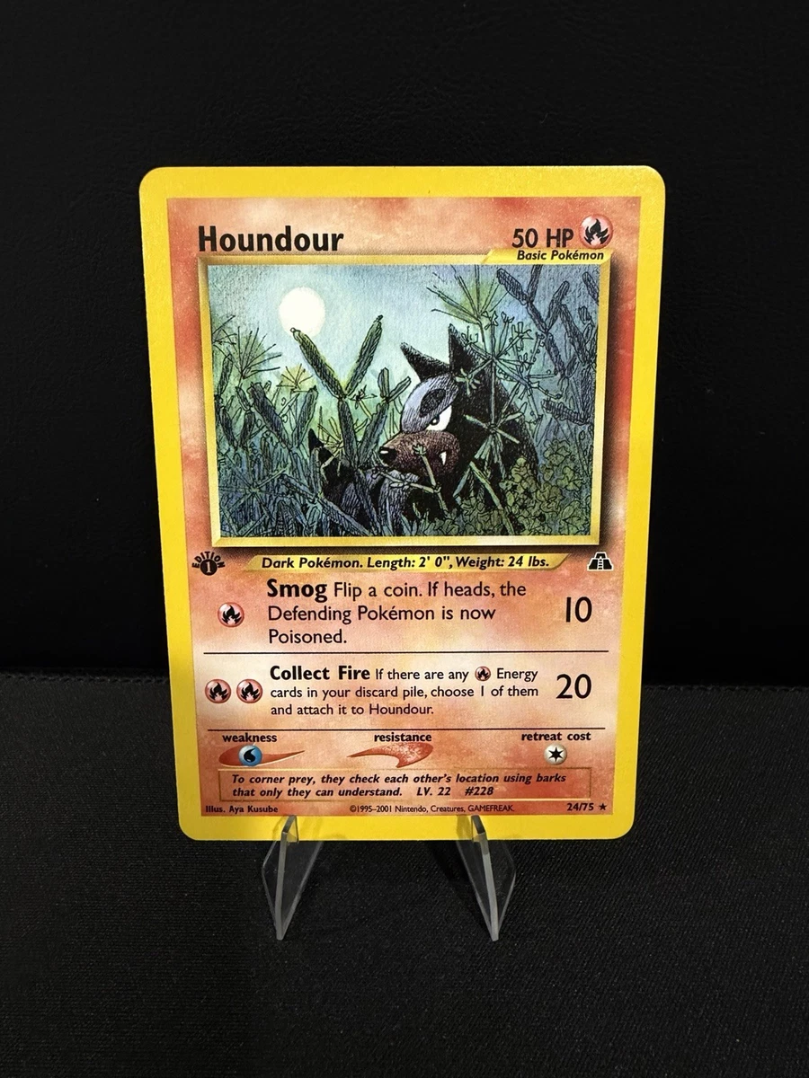 Houndour Pokémon TCG 1st Edition Individual Trading Card Games for