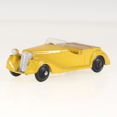 Dinky Toys 38B Sunbeam Talbot Cabriolet 1/43 Gelb Grade B ohne Box