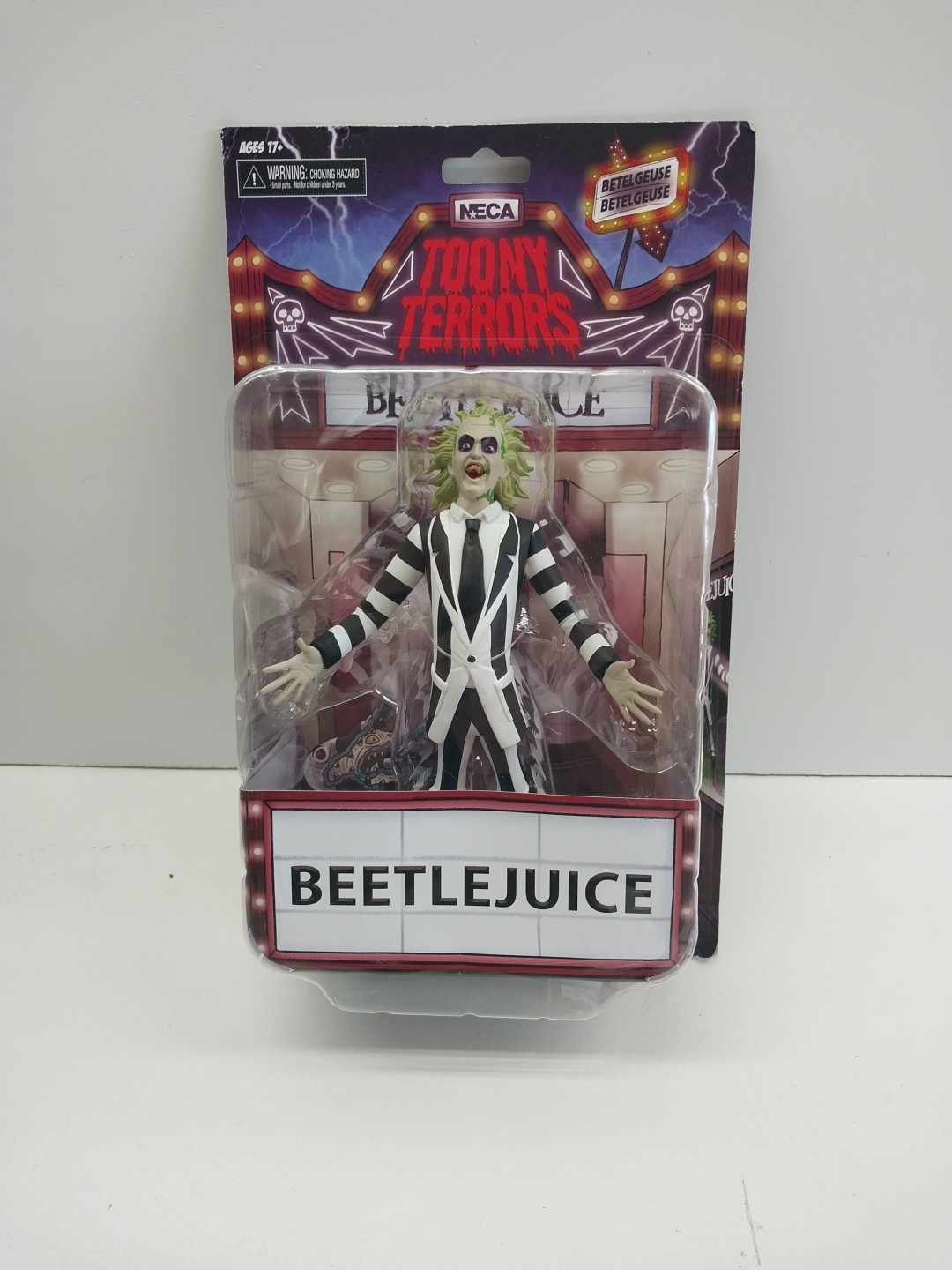 Beetlejuice Toony Terrors Halloween Action Figure