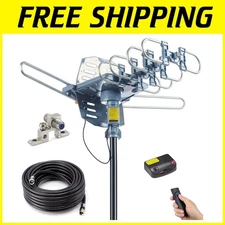 PBD Amplified Outdoor Antenna 150 Mile Range 360 Rotation