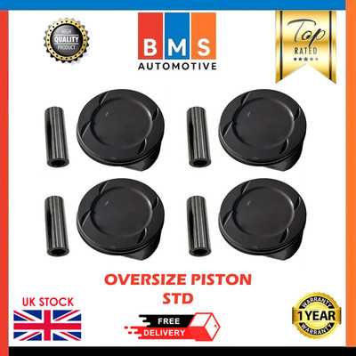 VAUXHALL TIGRA ASTRA 1.4L PETROL Z14XEP PISTON WITH RINGS X4 STD SIZE 55351102