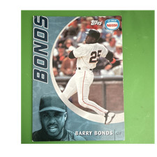 2001 Topps Nestlé Ice Cream Barry Bonds San Francisco Giants #25 Baseball Card