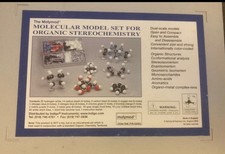 Molymod Organic Stereochemistry Molecular Model Set New in Box
