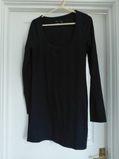 ASOS stretchy black dress size 14