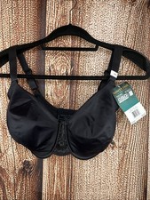 Vanity Fair 76080 Beauty Back Smoothing Full Figure Minimizer Bra Black Size 34H
