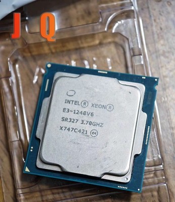 Intel Xeon E3-1240 V6 LGA1151 Used CPU Processor Quad Core 3.7GHz 8MB SR327