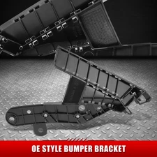 For 13-15 Nissan Altima Black Front Passenger Side Bumper Cover Support Bracket