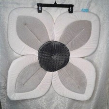 Blooming Bath Lotus Infant Baby Sink Tub Flower Seat Grey and White