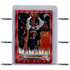 2022 Topps Chrome McDonald's A/A - Red Raywave #29 Ta'Niya Latson Rookie 2/5