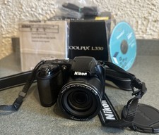 Nikon COOLPIX L330 Digital Camera 20MP 26x Optical Zoom Black