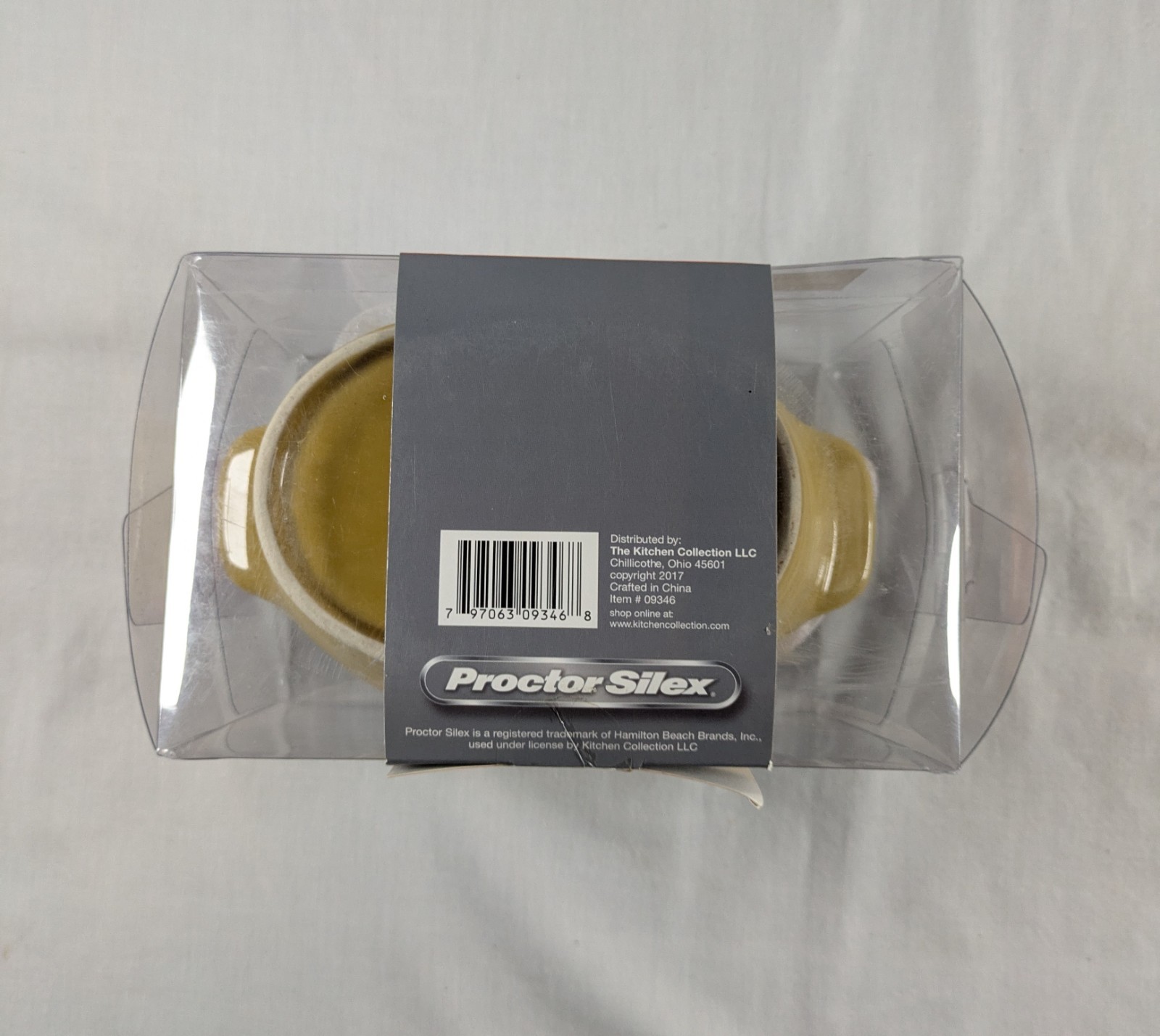 Proctor and Silex Set of 3 Oval Individual Serving Ceramic Casserole Dishes Oven