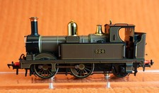 Dapol 4S-517-002 GWR 517 Class 0-4-2 524 Lined Chocolate Steam Locomotive -Sound