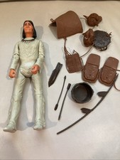 Marx 12  Chief Cherokee Geronimo Johnny West Vintage Indian With Accessories
