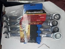 Gearwrench 4pc 120xp Universal Spline Xl Ratcheting Metric Wrench Set 86428 New