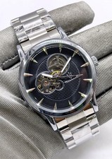 Amazing Maserati Black Skeleton Dial Automati...
