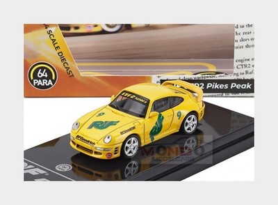 1:64 PARAGON Porsche 911 993 Ruf Ctr 2 #9 Rally Pikes Hill Climb 1995 PA-55378 M