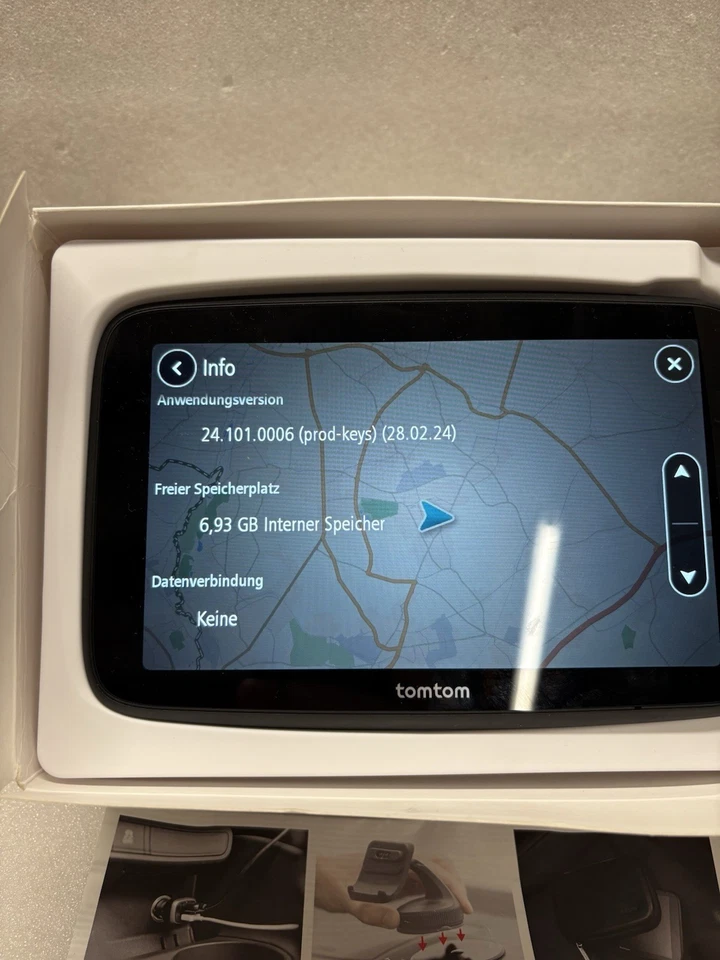 TomTom GO Superior 7 Zoll Navigationsgerät 4YD70 4YD7.001.00 Auto Car Getestet ✅ - Bild 2 von 4
