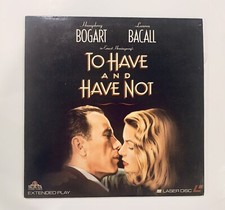 To Have and Have Not Laserdisc LIKE NEW 