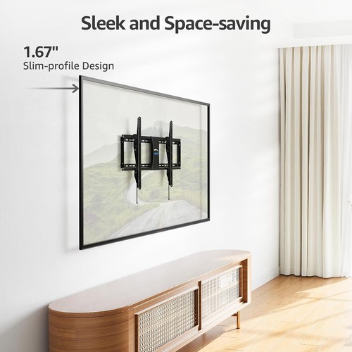 MOUNTUP UL Listed TV Wall Mount Most 37-75 Inch Max VESA 600x400mm Hold up to 99 - Picture 3 of 10