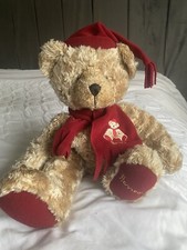 Harrods Teddy Bear Backpack Plush Bag 1999, Vintage Rare